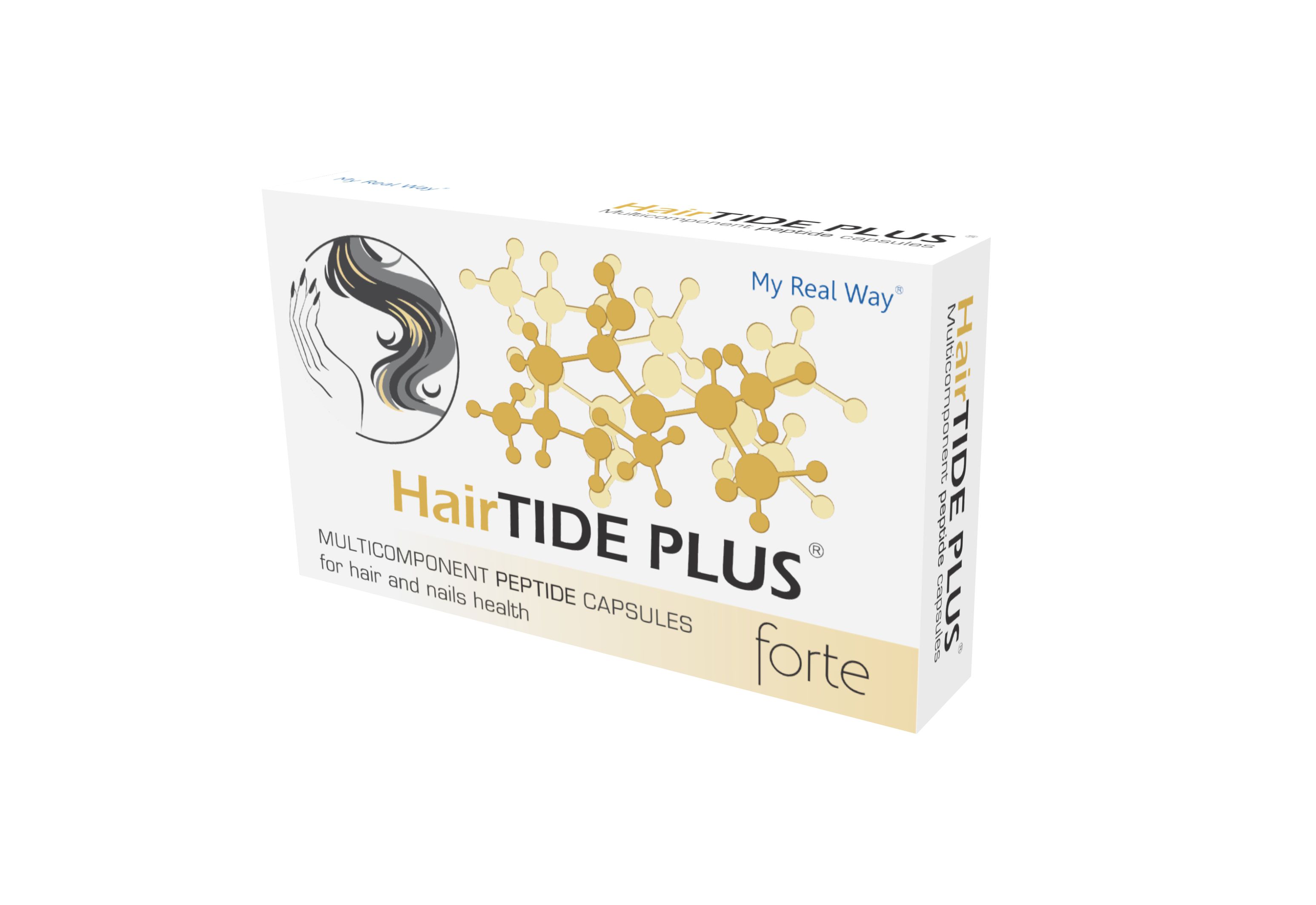 HairTIDE PLUS forte (Хаиртайд) пептиды для волос и ногтей